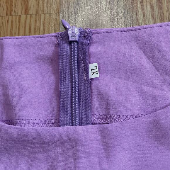 Lavender Ruffle Dress - Picture 10 of 10